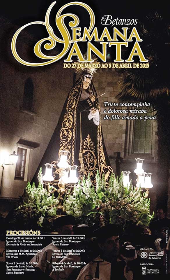 Semana Santa en Betanzos 2015 Betanzos